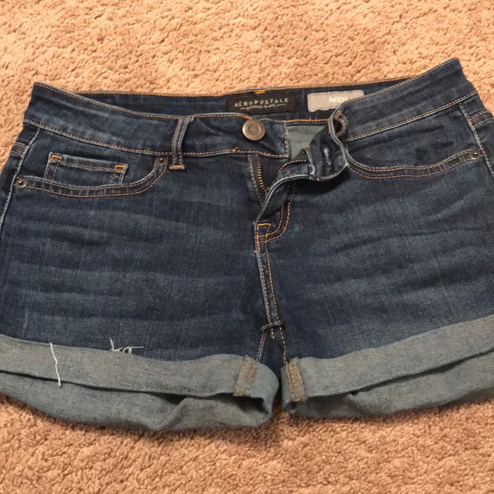 Like new midi jean shorts